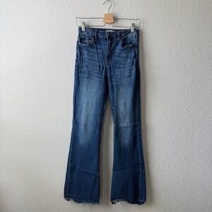 Harper Flare Blue Jeans